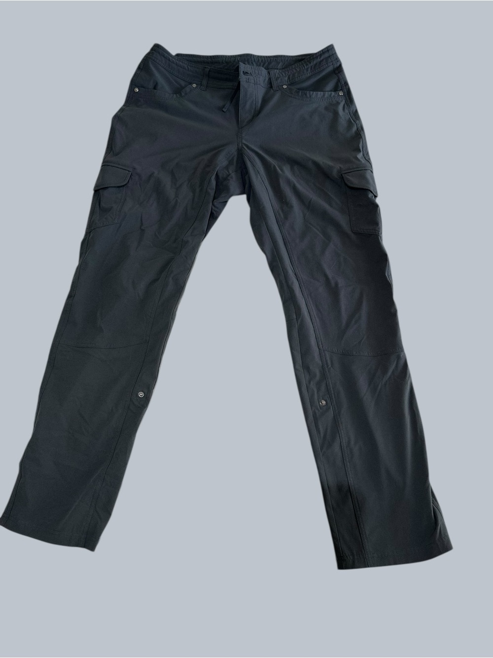 Kuhl Women's Straight Leg Black Cargo Pants